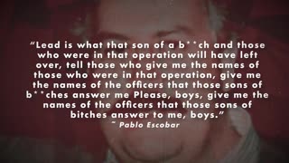 Inside The Brutal Mind of Pablo Escobar