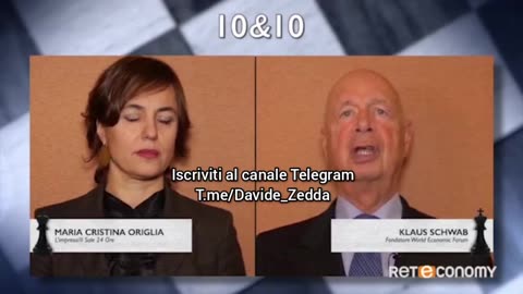 VIDEO | Maria Cristina Origlia intervista Klaus Schwab