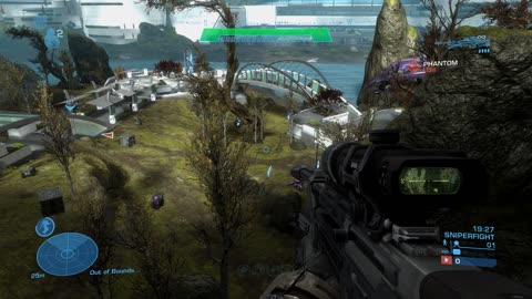 Halo Reach (MCC) How To Get to Out of Bounds Sniper Location on Beachhead