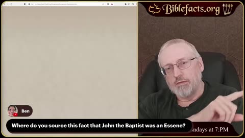 Q&A What source says that John the Baptist was an Essene