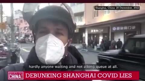 In Cina non esiste nessuna emergenza Covid.