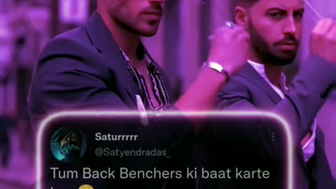 front benchers attitude| Hamne to piche bet kr first walo ki bhut li💥💥🤙🤟. Backbenchar 💥✌️