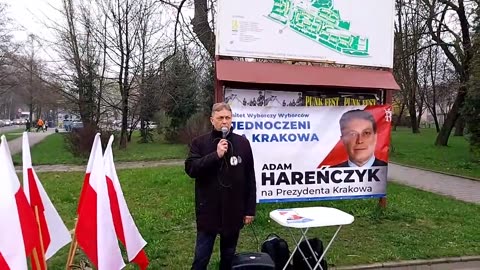 12.03.2024 r. #AdamHareńczyk - Kandydat na Prezydenta miasta #Kraków i KWW #Zjednoczeni dla Krakowa