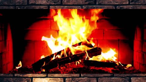 Relaxing Fireplace #2 | Extra Cozy with Fireplace Sounds - Wood Burning