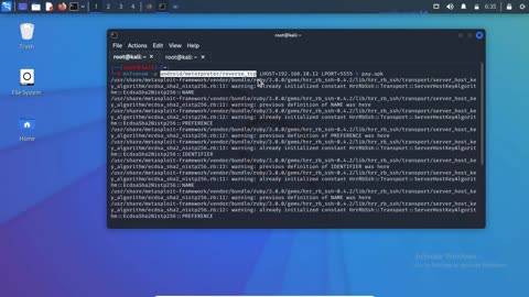 use of msfvenom | hacking to android device | kali linux tool