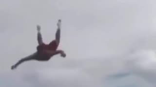 Skydiving without a parachute