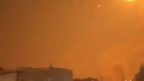 Iranian missiles hitting Israel - Passing by the air defence of Israel, the USA, the UK and jordan