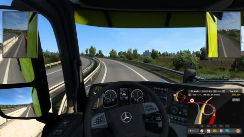 Euro Truck Simulator 2 Continued Warsaw to Hamburg in the Taramel truck