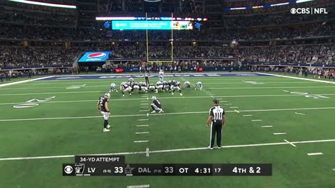 Raiders vs. Cowboys BIZARRE Ending NFL Week 12