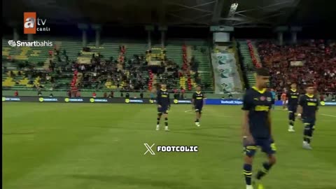 Fenerbahçe’s conceded a goal in the first minute and then walked off the pitch