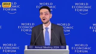 Must Watch WEF Davos 2024 Damon Imani A Speech On Behalf of We The People To Klaus Schwab and The Elites PART 2