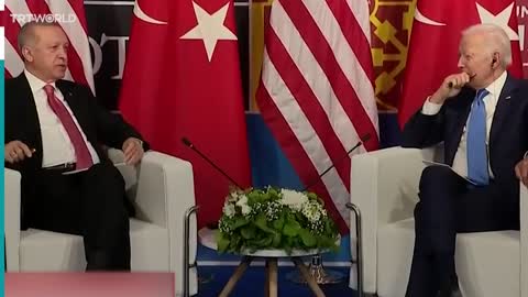 Türkiye’s President Erdogan and his US counterpart Biden meet in Madrid