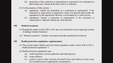 Watch.. the UK government has broken the law implementing vaccine mandates.