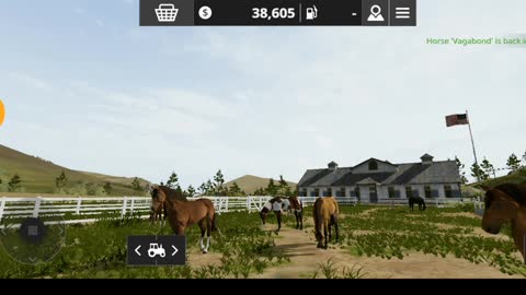 Farming Simulator 20 - selling 2 horses to buy another combine