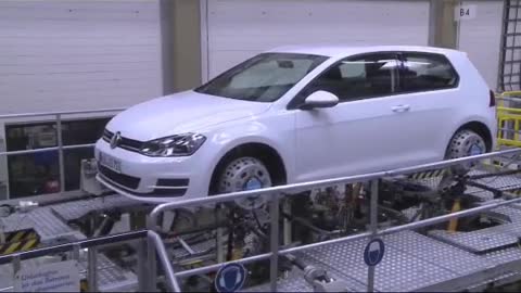 Quality inspection car before leaving the factory