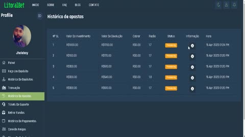 Apostei 1.000 Reais no Corinthians