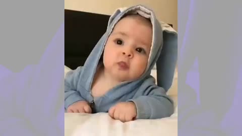 Cute baby video