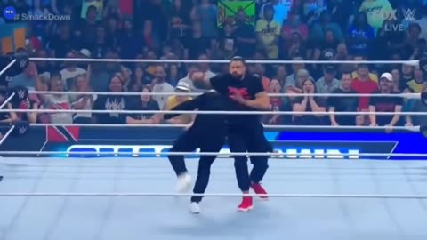 Roman Reigns Attack Solo Sikoa After Jey Attack Roman At SmackDown _WWESmackDown