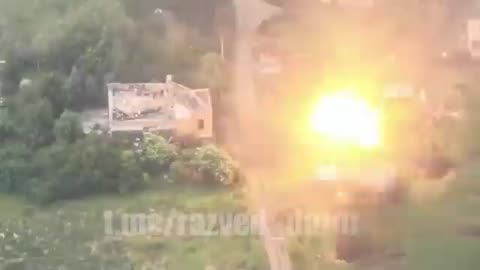 Russian Special Forces employ thermobaric ATGM against AFU - Ukraine War Combat Footage 2022