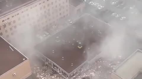 Russian FSB Border Control building explosion