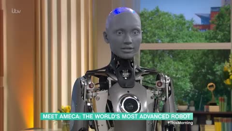 Meet Ameca! The World’s Most Advanced Robot _ This Morning.