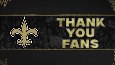 Thank You New Orleans Saints Fans | 2023 NFL Season