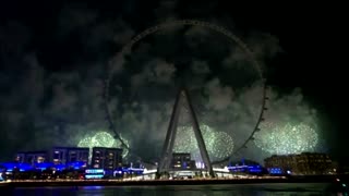 Dubai Eye ferris wheel opens with fireworks