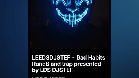 Bad Habits RandB and trap presented by LDS DJSTEF