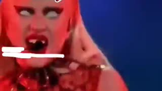Lady Gaga becomes demonically possessed during a live performance