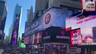 Advertising in the top spot in New York