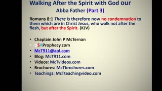 Walking After the Spirit with God our Abba Father