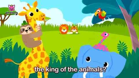 Super Match! Lion vs Tiger - Animal Songs - Learn Animals -