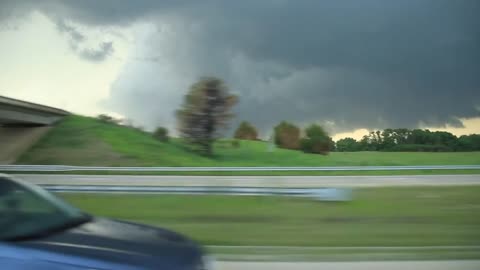 RAW Storm Chase footage - Abilene/Chapman Kansas Tornado May 25, 2016.