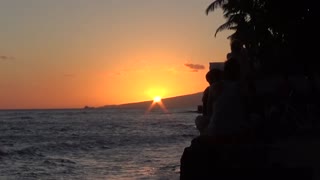 Honolulu, HI — Le'ahi Beach Park - Sunset