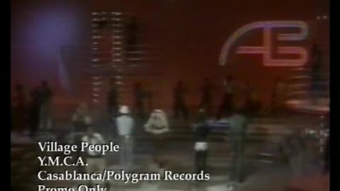 Village People - YMCA = Live Music Video American Bandstand 1978 (78018)