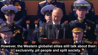 Putin - Any ideology of superiority (supremacy) is inherently disgusting,