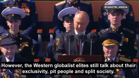 Putin - Any ideology of superiority (supremacy) is inherently disgusting,