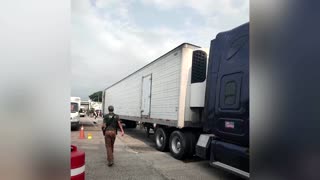 Over 200 migrants found locked in a trailer in Mexico