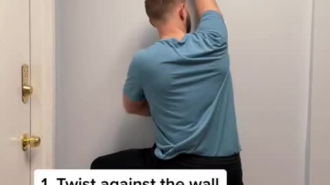 Release your entire back in seconds with this stretch
