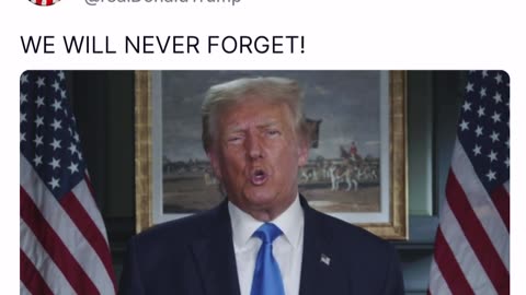 We will never forget!