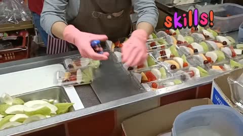 FRUIT CUTTING SKILLS SATISFYING VIDEO