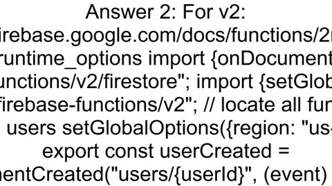 How do I deploy my firebase functions into a specific region