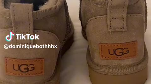 750Kicks Unboxing: UGG Classic Ultra Mini Antilope with @Dominiquebothhhx - Winter Style Outfits YT