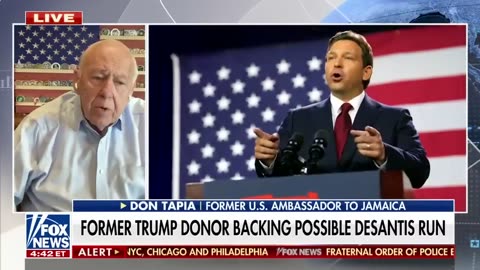 Former Trump donor reveals why he's supporting possible DeSantis run