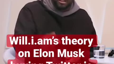 will.i.am theory on elon musk ox