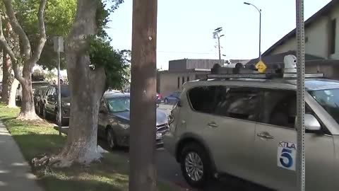 Reporter Makes Comment About The Most Dangerous Street in LA and Accident Happens in Live