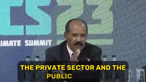 The Eritrean President H.E. ISAIAS AFWERKI Drops Truth Bombs