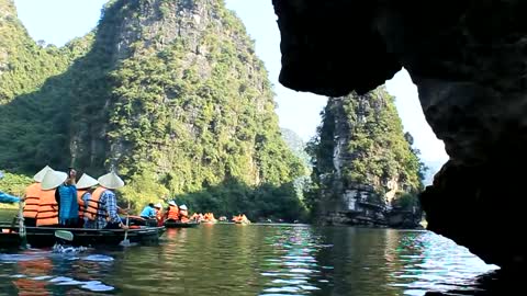 Vietnam landscape , enormous caves national parks , fascinating countries in Asia