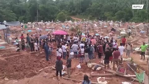 Funeral held for protester who died in clashes between police and miners in Peru's Chala