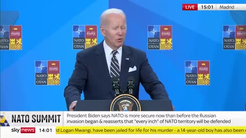 Biden: 'Every inch of NATO territory will be defended'